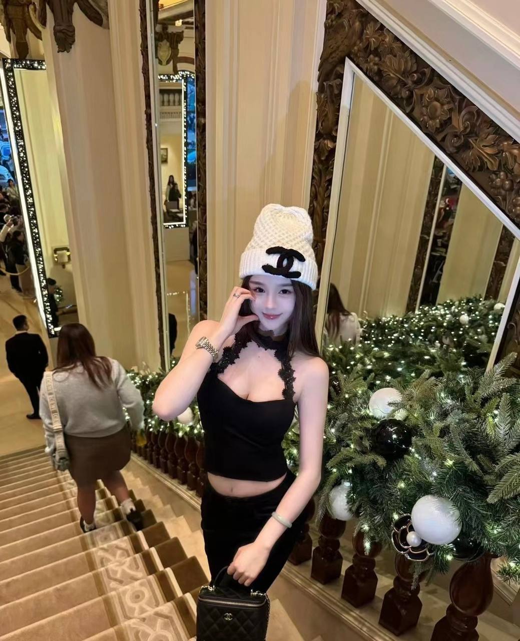 可纯可甜細腰筷子腿